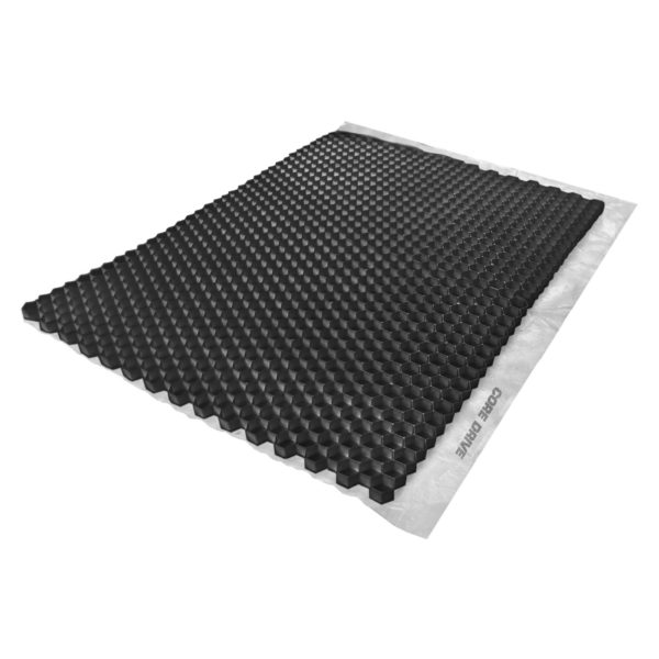 gravel grid in black