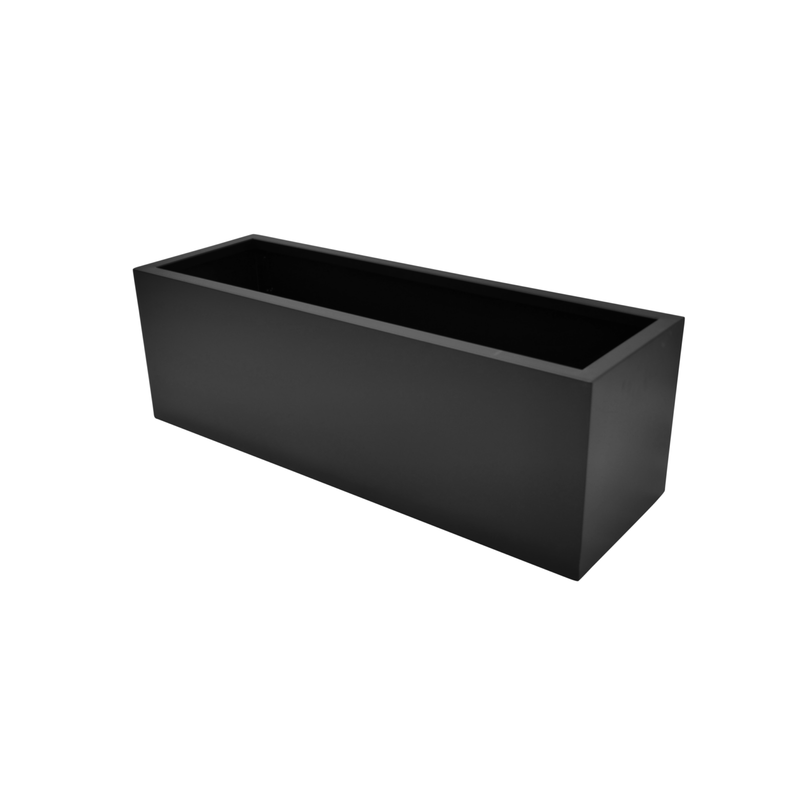 Black Rectangle Garden Planter | 3 Sizes - The Ideal Garden